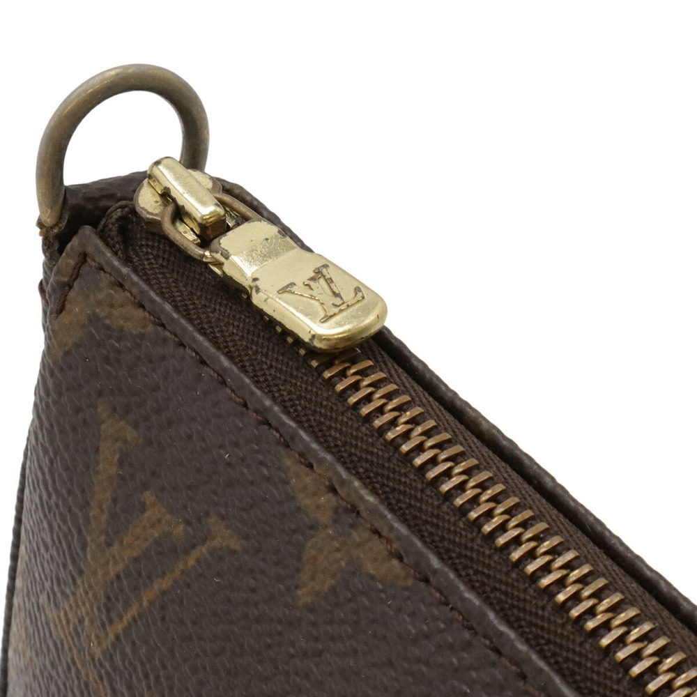 LOUIS VUITTON Authentic Brown Monogram Pochette Pouch - Picture 6 of 10